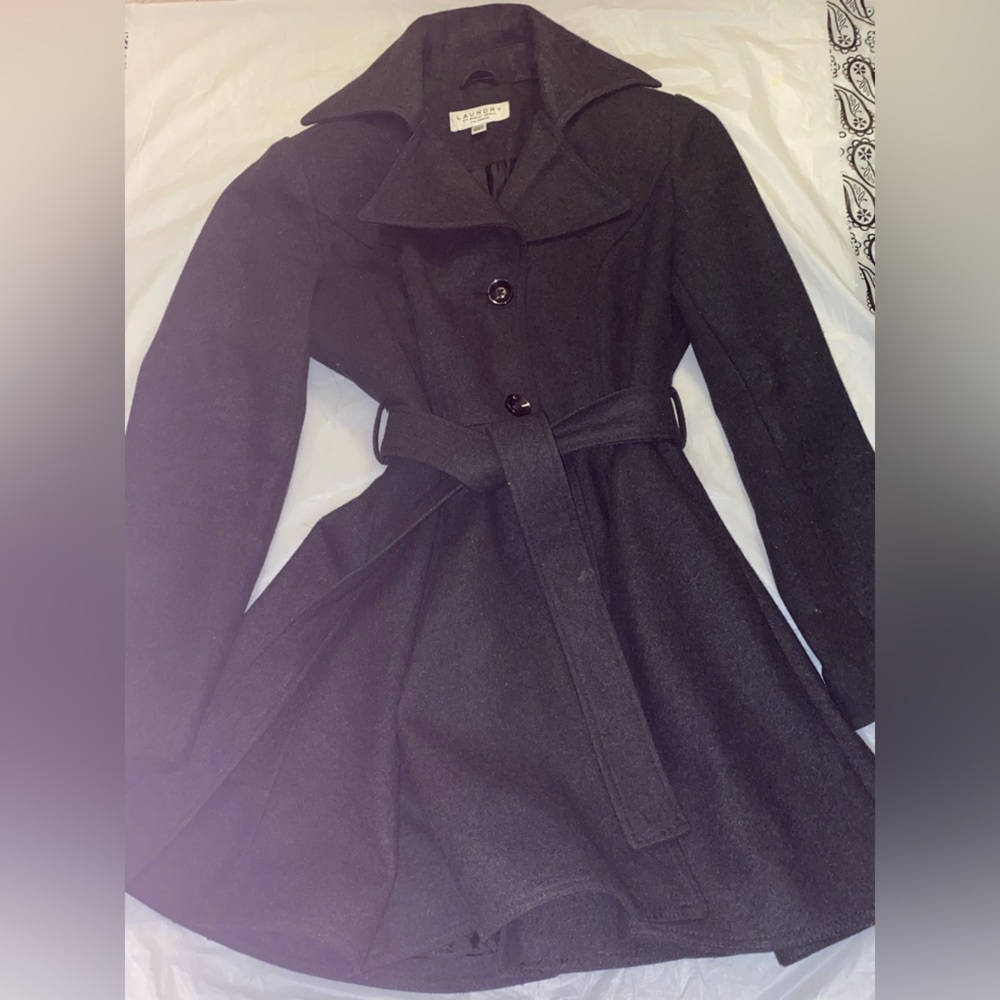 Women’s Black Wool Coat